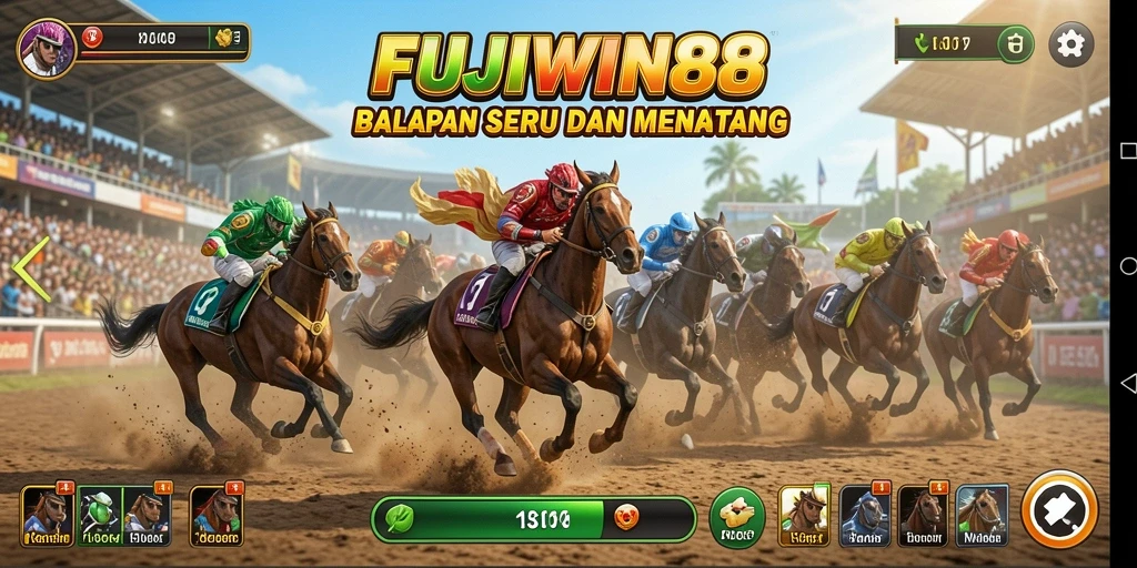 Tampilan menarik balapan di FUJIWIN88 dengan kendaraan berkualitas.