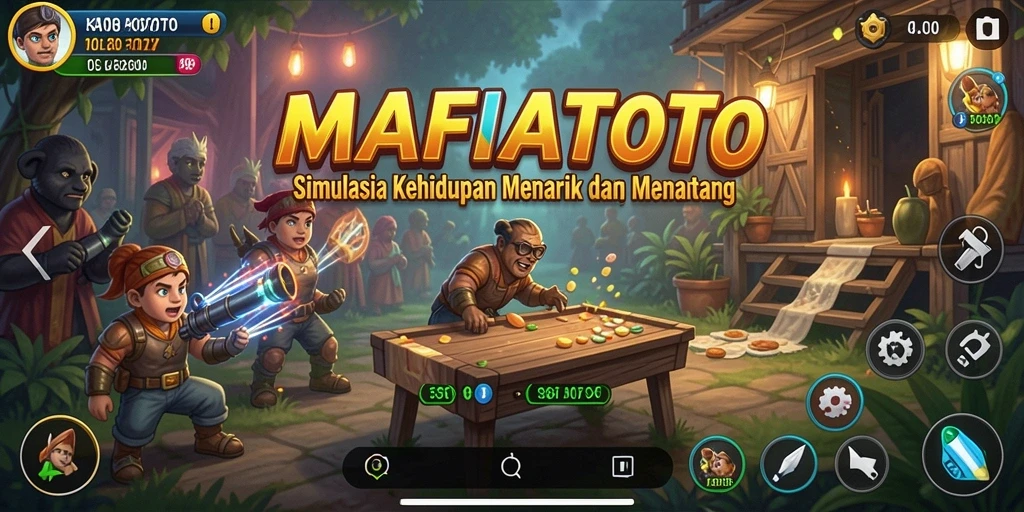 Tampilan gameplay MAFIATOTO yang interaktif dan menarik.
