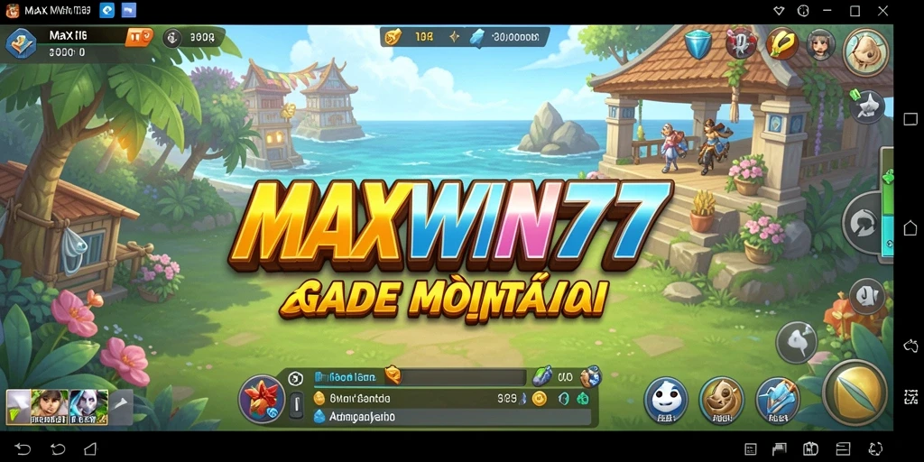 Screenshot gameplay <strong>MAXWIN77</strong> menunjukkan aksi seru dan tantangan menarik.