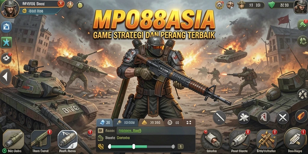 Tampilan screenshot MPO88ASIA yang menunjukkan pertempuran strategis yang epik.
