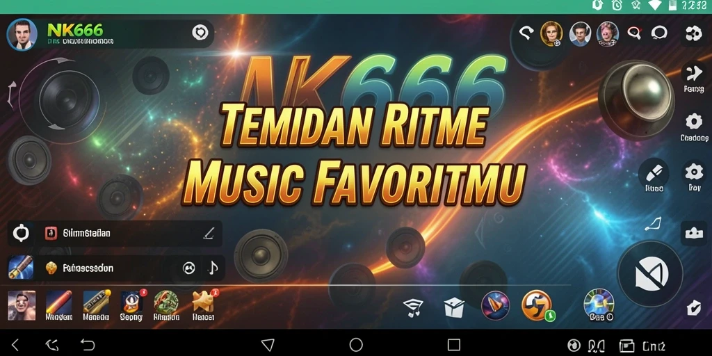 Tampilkan gameplay menarik dari NK666 yang mengajak pengguna merasakan musik.