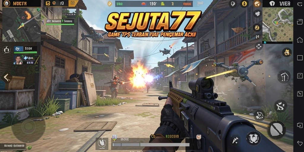 Tangkapan layar dari gameplay dinamis SEJUTA77.