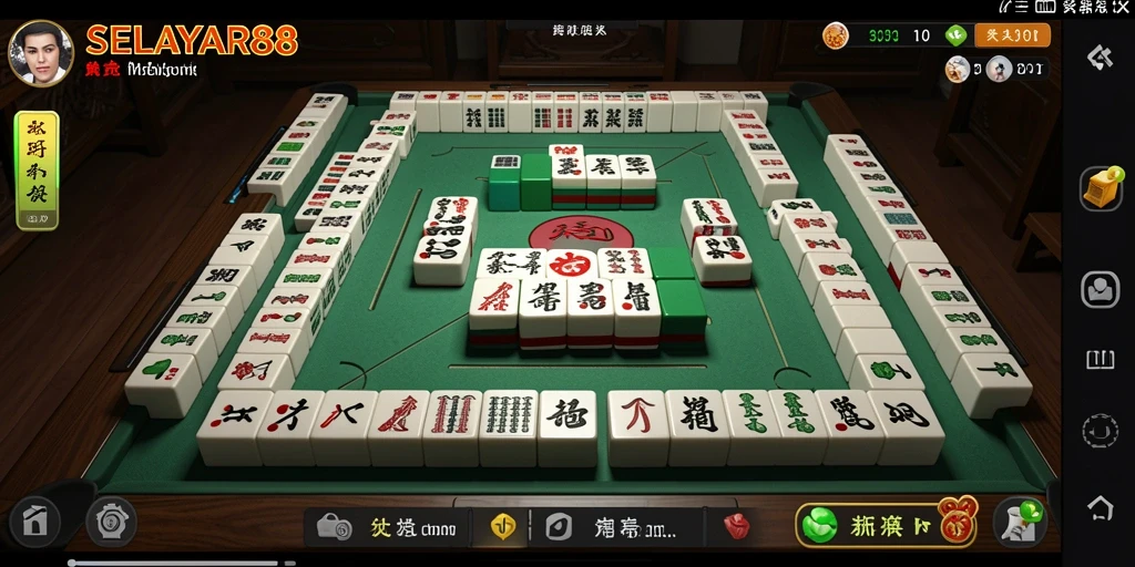 Tampilan menarik dari SELAYAR88 dengan gameplay Mahjong yang seru.