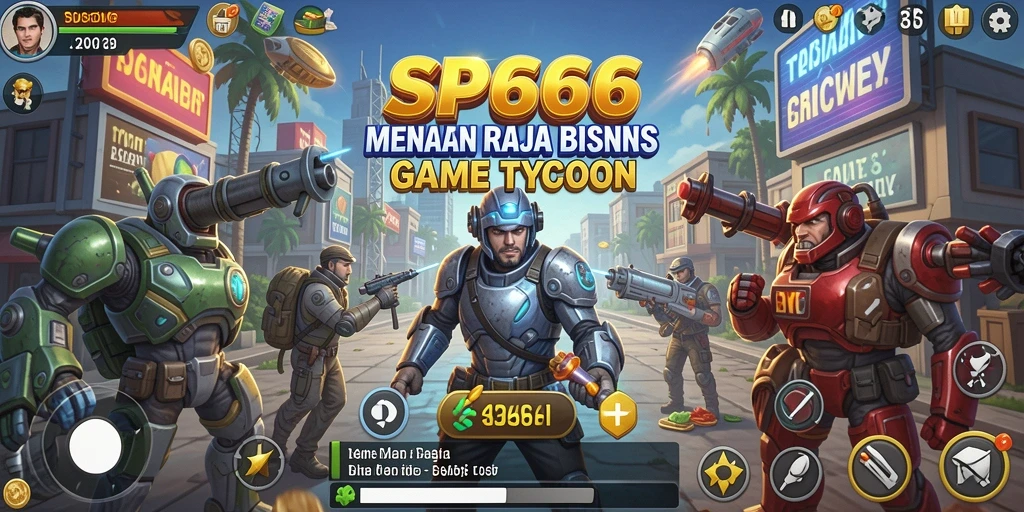 Tampilan menarik dari gameplay SP666 yang menunjukkan strategi bisnis yang cerdas.
